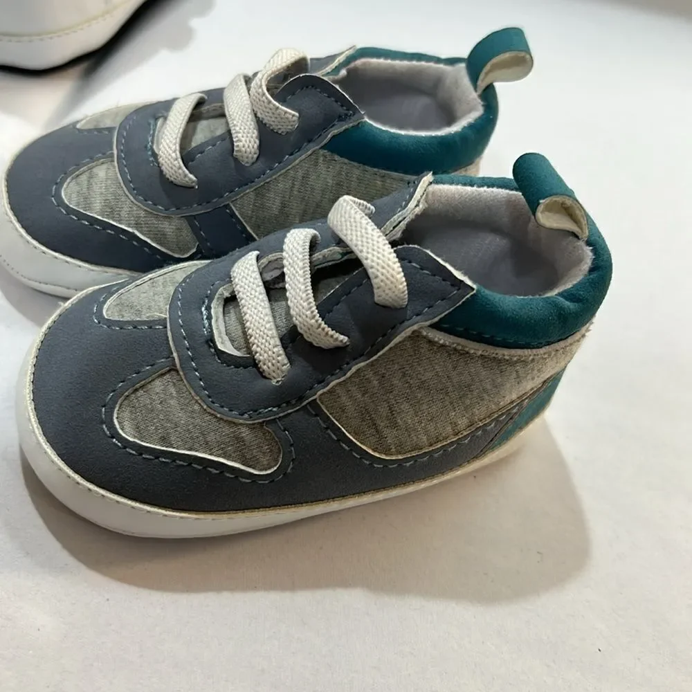 Nautica and other brands bundle of 3 pair infant shoes EUC